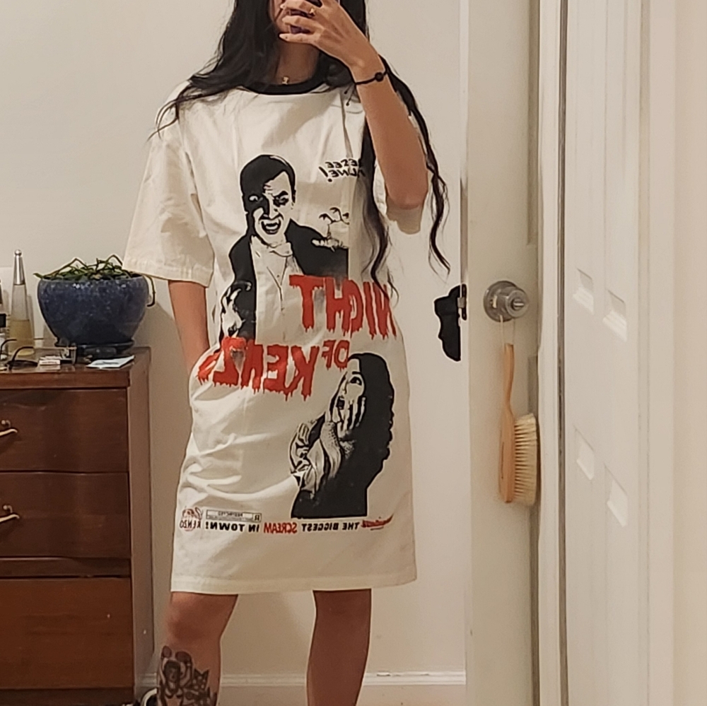 SOLD - Kenzo tailored t-shirt dress